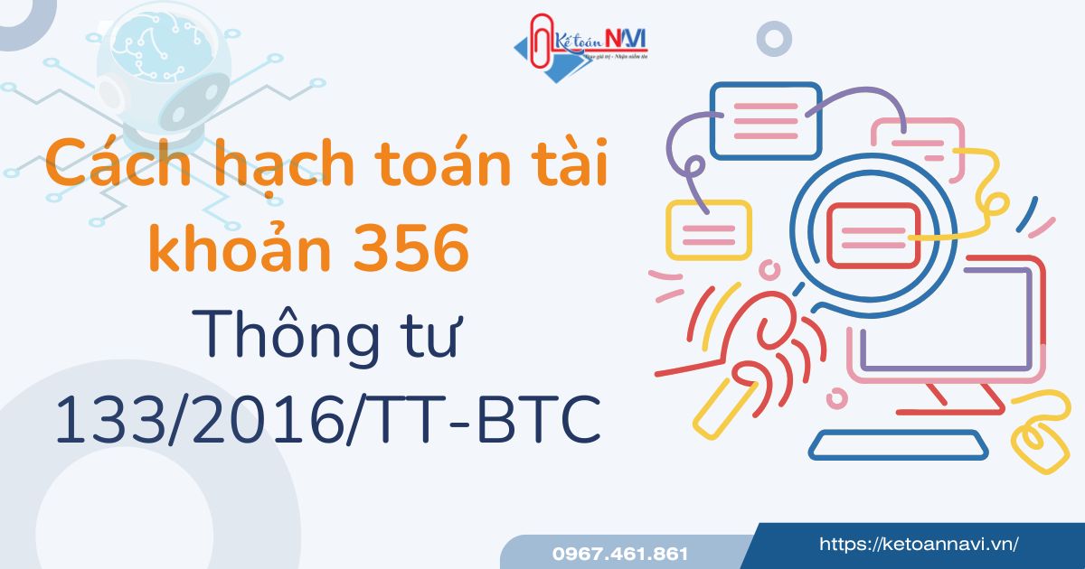 hach toan tai khoan 356 theo tt 133