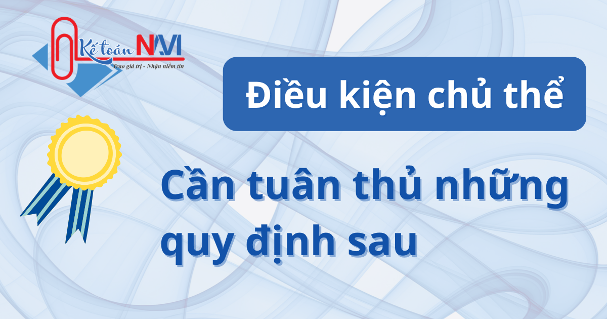 Điều kiện chủ thể khi thành lập doanh nghiệp - Điều kiện thành lập công ty