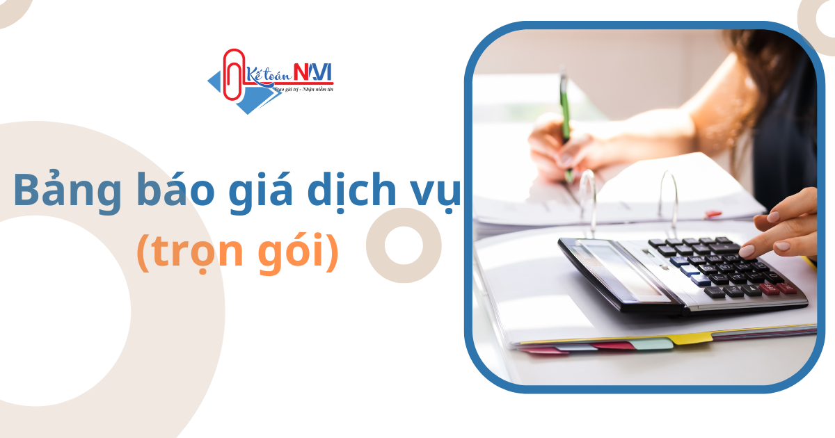 dịch vụ kế toán cho doanh nghiệp vừa và nhỏ