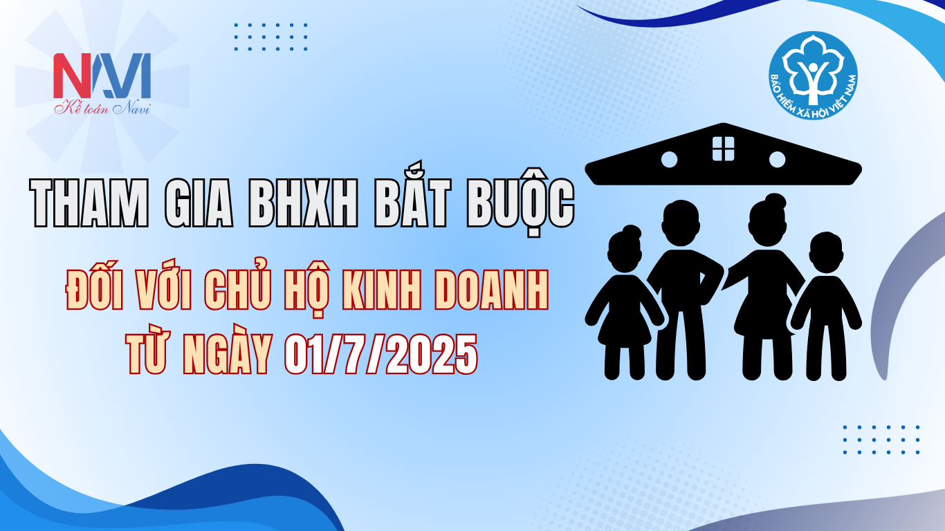 Tham gia BHXH bắt buộc đối với chủ hộ kinh doanh từ 01/7/2025 ĐT HKD