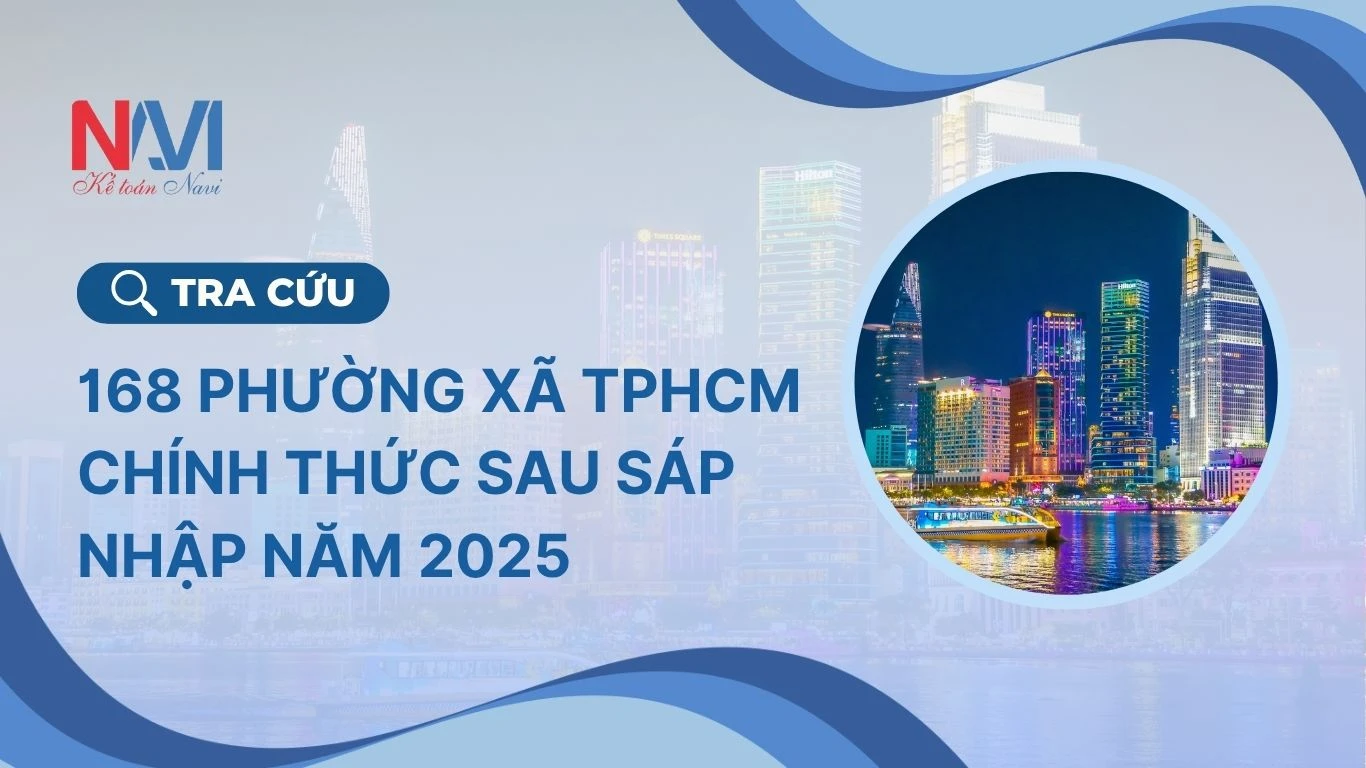 Tra cứu 168 phường xã TPHCM chính thức sau sáp nhập năm 2025 đầy đủ, chi tiết
