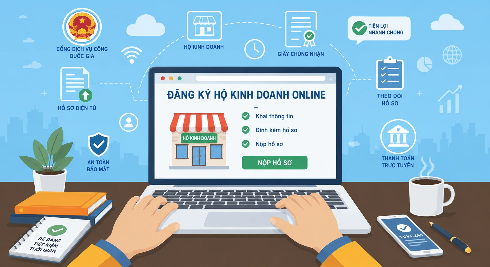 Đăng ký hộ kinh doanh online