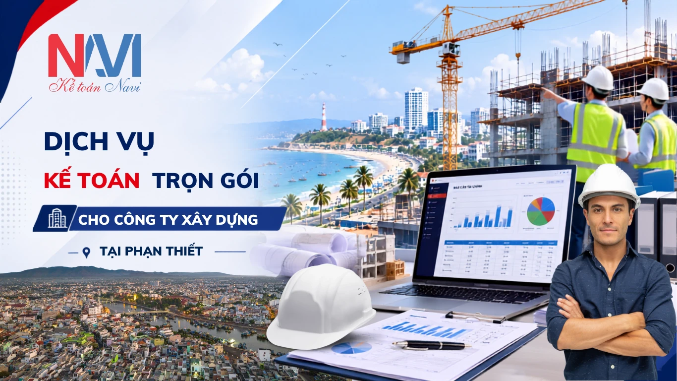 Dịch vụ kế toán trọn gói cho công ty xây dựng