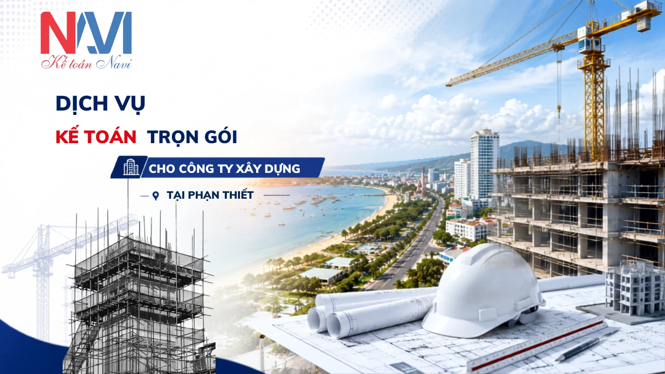 Dịch vụ kế toán trọn gói cho công ty xây dựng
