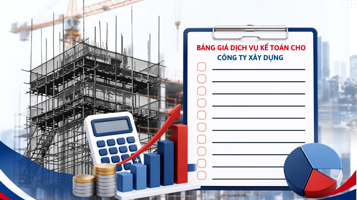 Bảng giá dịch vụ kế toán