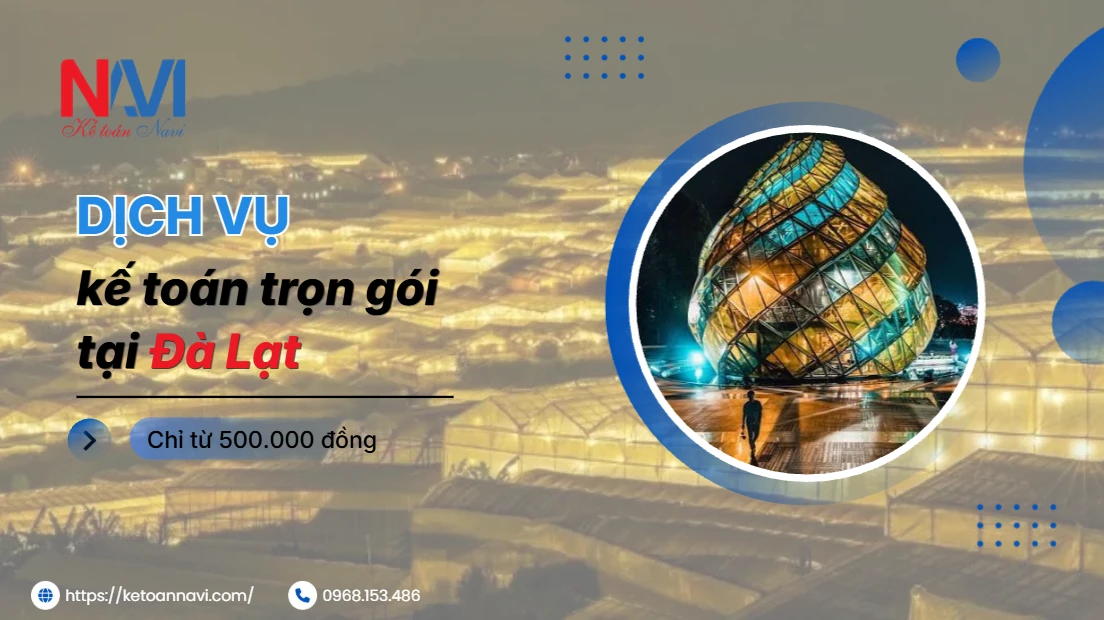 Dịch vụ kế toán trọn gói tại Đà Lạt