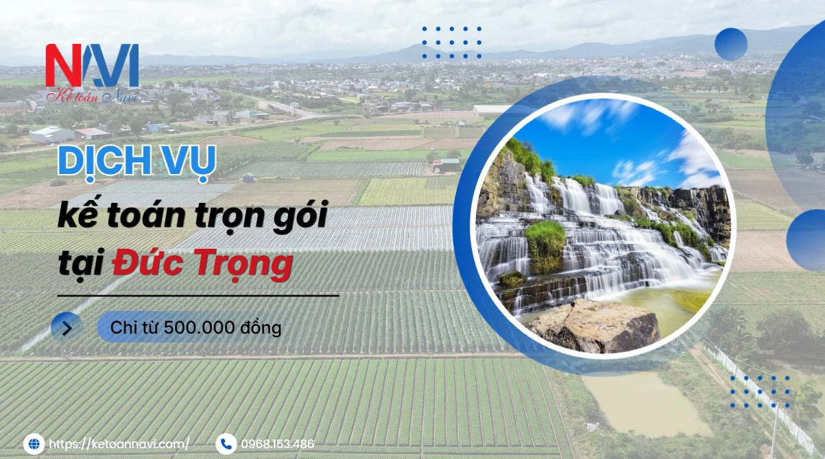 Dịch vụ kế toán trọn gói tại Đức Trọng