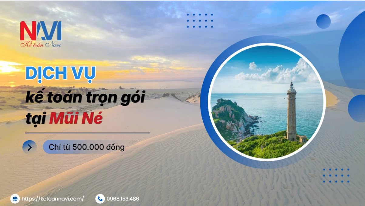 Dịch vụ kế toán trọn gói tại Mũi Né