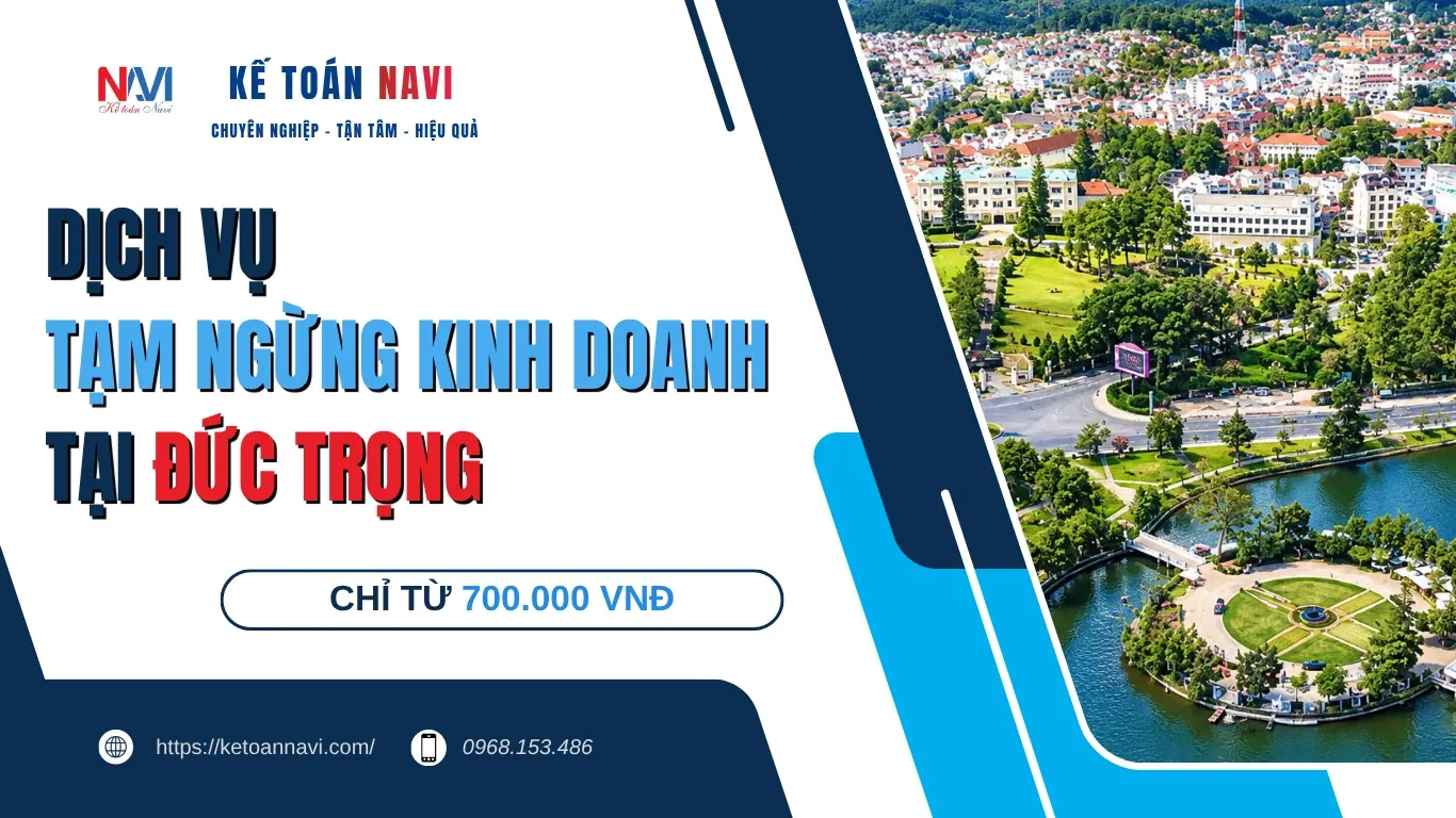 Dịch vụ tạm ngừng kinh doanh tại Đức Trọng Dịch vụ tạm ngừng kinh doanh tại Đức Trọng